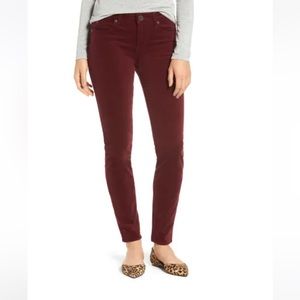 Kut from the Kloth Diana Stretch Corduroy Skinny Pants size 4